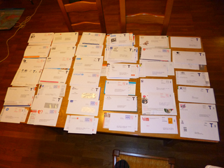 courrier trié