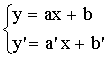 Système d'équations
